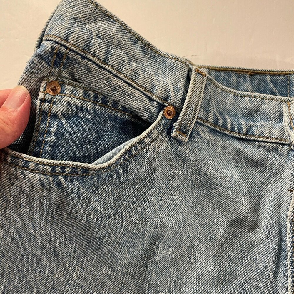 VINTAGE Levis Jeans Men 38x30 Blue 560 Loose Tapered 1990s 90s Orange Tab Grunge - Picture 9 of 16